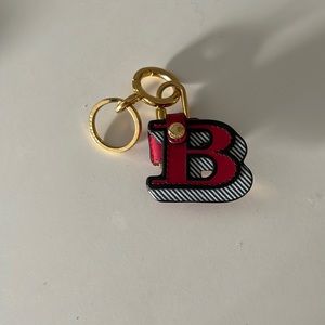 Burberry lock keychain